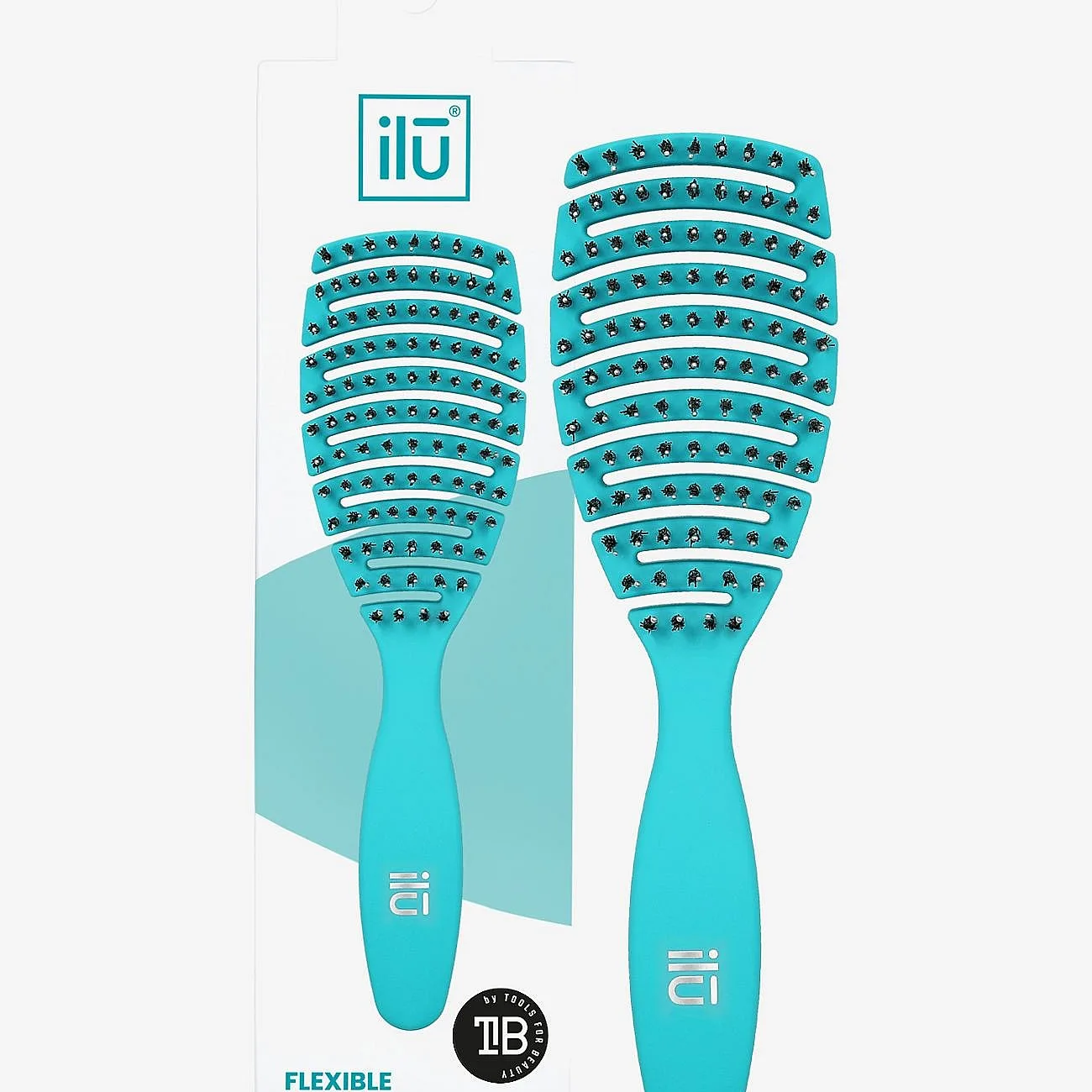 ILU Ilu Brush Easy Detangling Ocean Blue - Nude - ONE SIZE