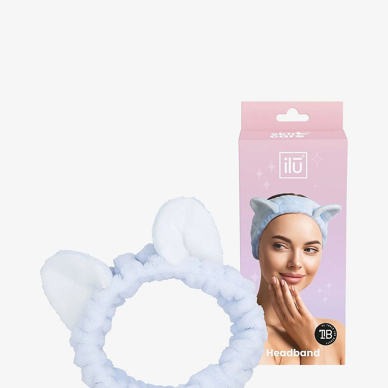 ilū Spa & Skincare Headband Blue
