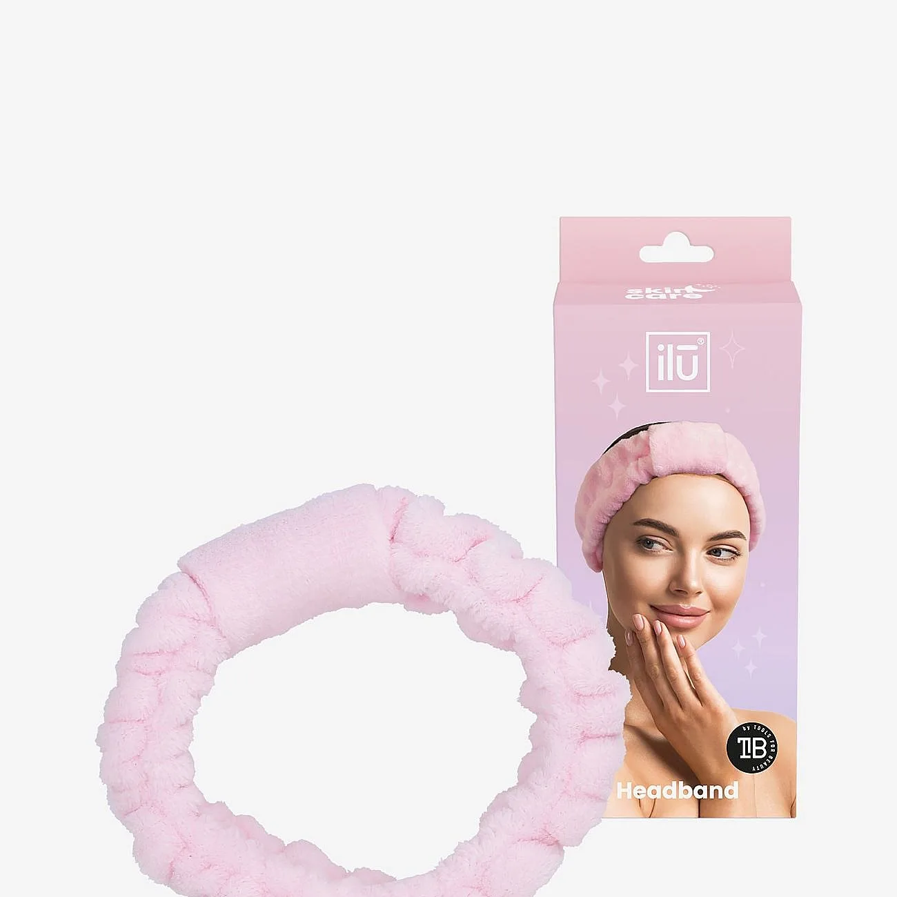 ilū Spa & Skincare Headband Pink