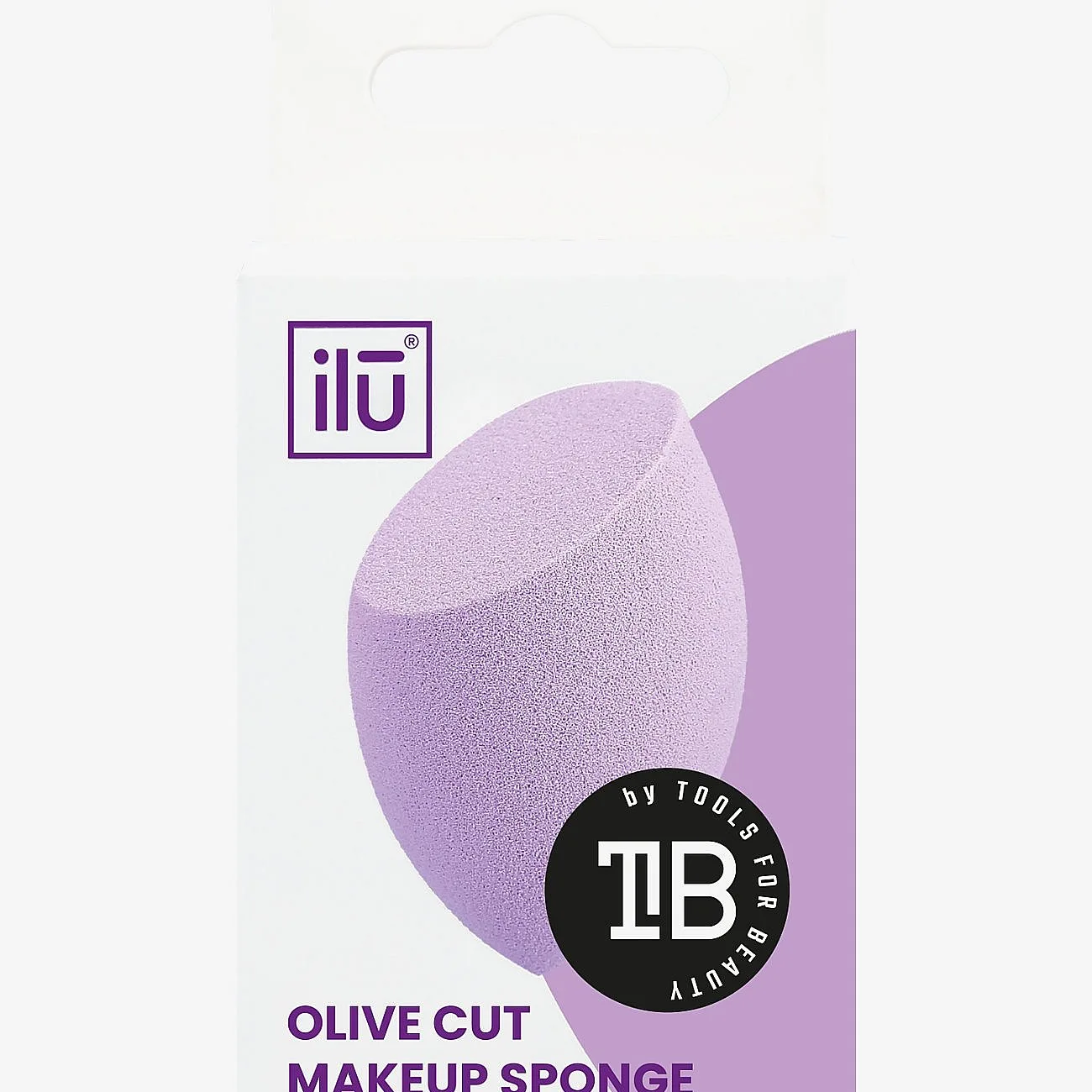 ilū Makeup Sponge Olive Cut