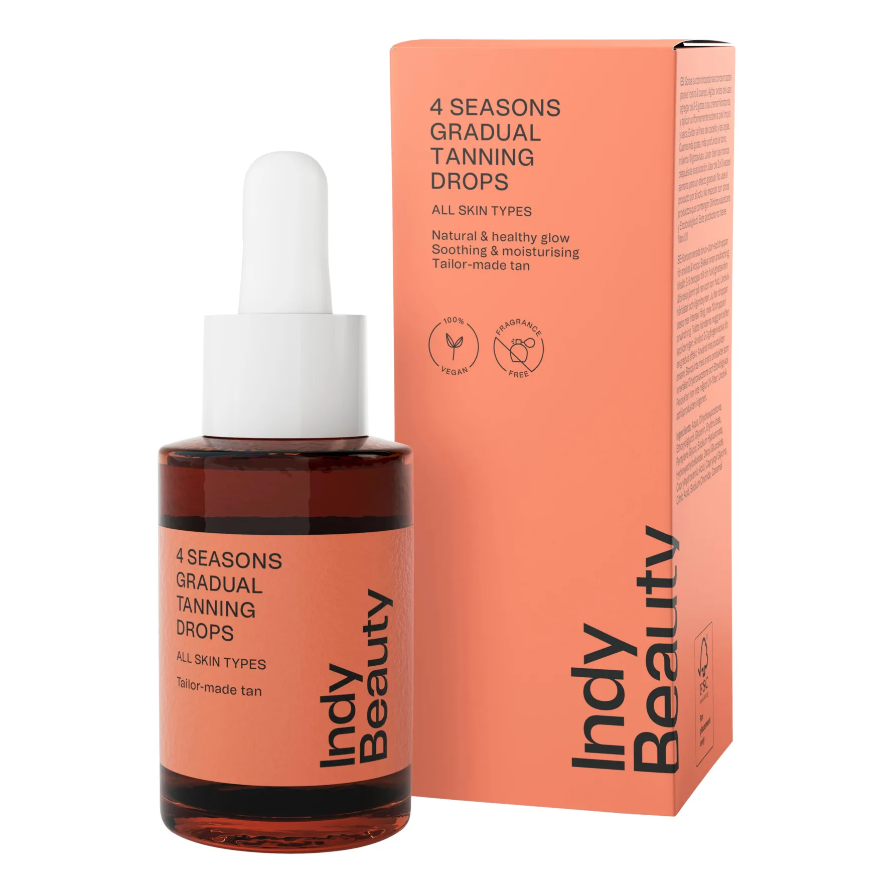 INDY BEAUTY 4 Seasons Gradual Tanning Drops 30 ml