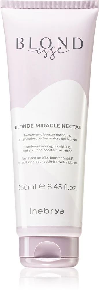 Inebrya BLONDesse Blonde Miracle Nectar Djupt närande behandling för blont hår 250 ml