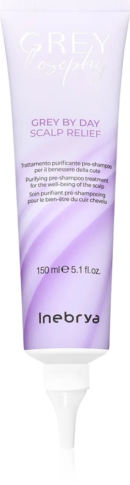 Inebrya Greylosophy Scalp Relief Pre-Shampoo Treatment För-schampo med närande behandling För hårbotten 150 ml