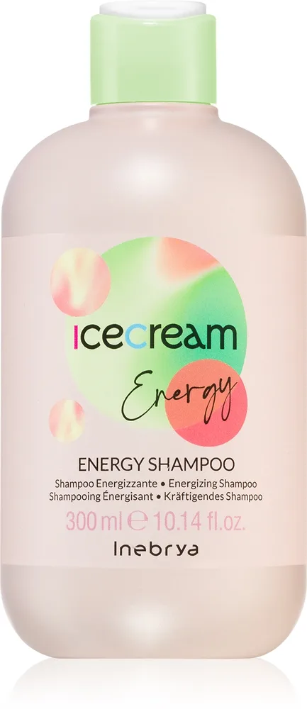 Inebrya Ice Cream Energy Shampoo shampoo hiustenlähtöön 300 ml