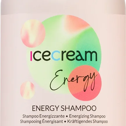 Inebrya Ice Cream Energy Shampoo Shampoo Mod hårtab 300 ml