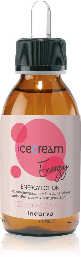 Inebrya Ice Cream Frequent Energy Lotion elvyttävä ja vahvistava hoito heikoille ja rasittuneille hiuksille 125 ml
