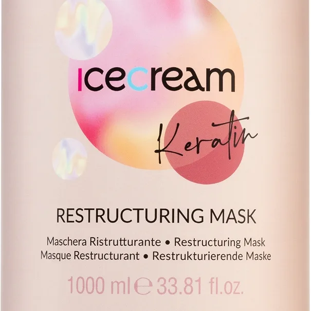 Inebrya Keratin Återvitaliserande mask Med keratin 1000 ml