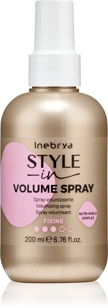 Inebrya Style-In Fixing Volume suihke hiusten volyymia lisäävä 200 ml