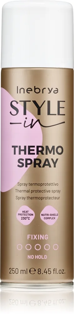 Inebrya Style-In Thermo-Protector suojaava suihke hiusten lämpökäsittelyyn 250 ml
