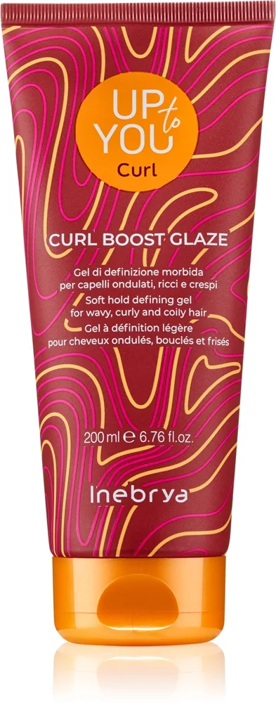 Inebrya Up To You Curl Boost Glaze geeli rakennetta ja muotoa antava vln a kudrn 200 ml