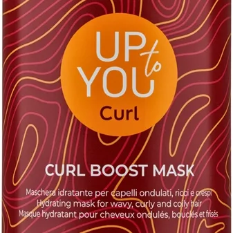 Inebrya Up To You Curl Boost Mask Fugtighedsmaske Til bølget og krøllet hår 1000 ml