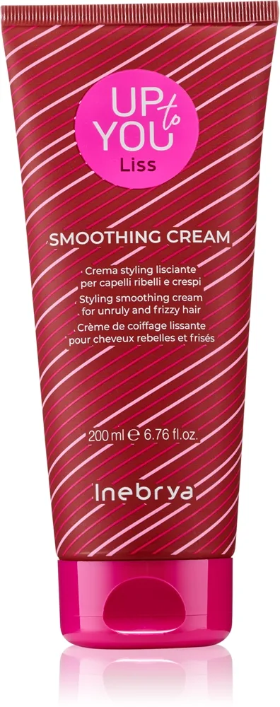 Inebrya Up To You Liss Smoothing Cream silottava voide hiuksiin 200 ml