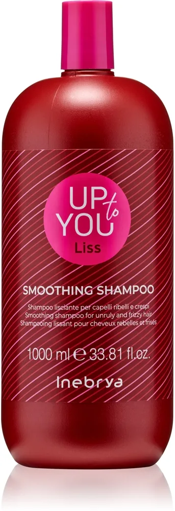 Inebrya Up To You Liss Smoothing Shampoo Udglattende shampoo Til uregerligt og kruset hår 1000 ml