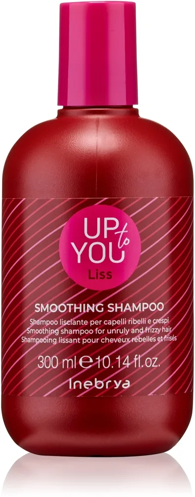 Inebrya Up To You Liss Smoothing Shampoo silottava shampoo kurittomille ja pörröisille hiuksille 300 ml