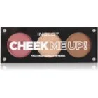 Inglot Face Palette Highlighter, bronzer och rouge Skugga Cheek Me Up! 7.2 g