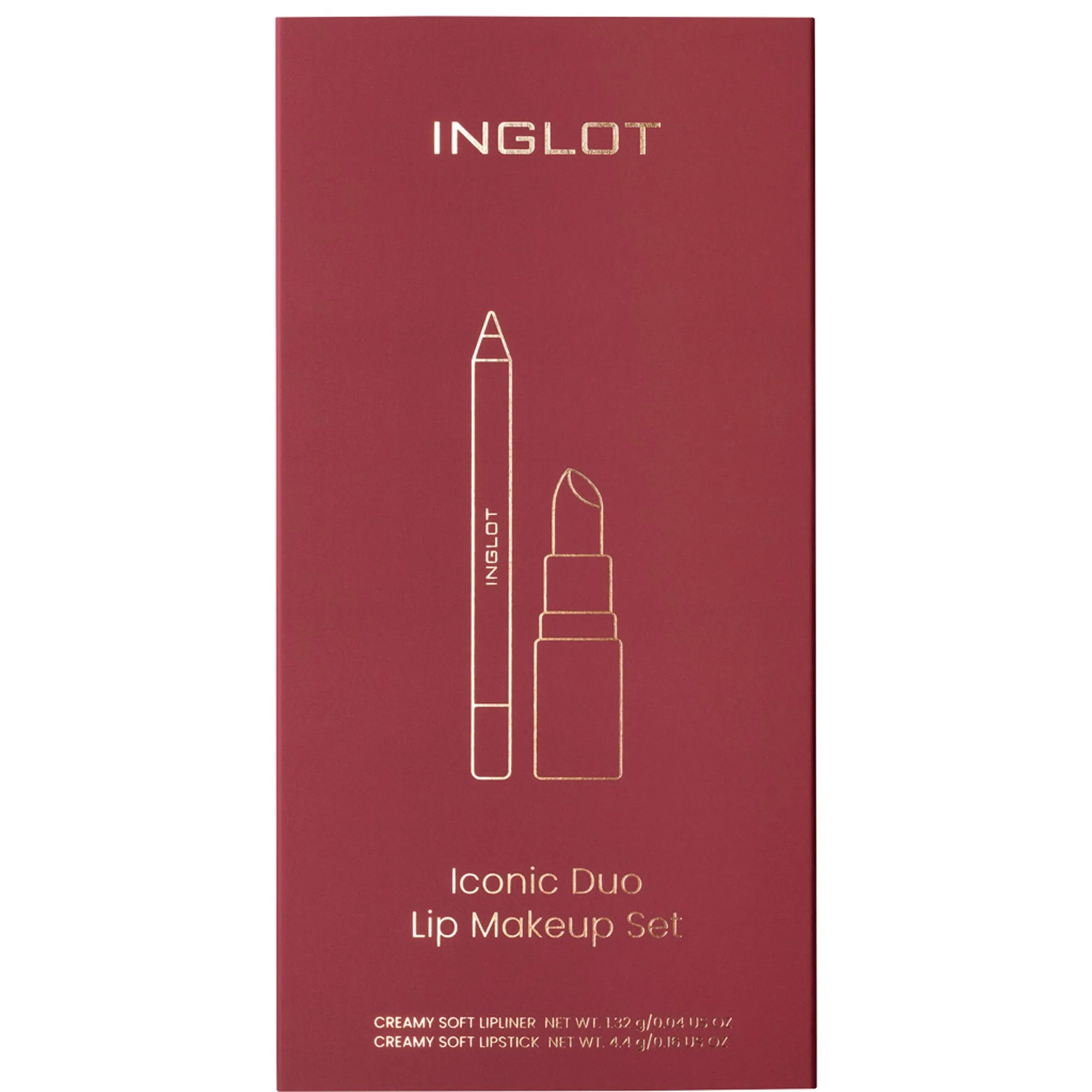 INGLOT Iconic Duo Lip Makeup Set Läppsminksset