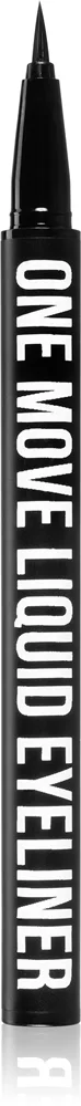 Inglot One Move tarkka nestemäinen eyeliner 02 Chocolate 0.55 ml