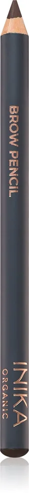 INIKA Organic Brow Pencil Øjenbrynsblyant Skygge Dark Brunette 1,1 g