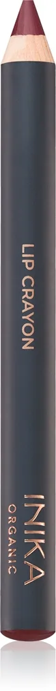 INIKA Organic Lipstick Crayon Creme læbeliner Skygge Deep Plum 3 g