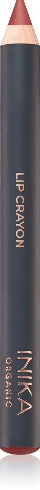 INIKA Organic Lipstick Crayon Creme læbeliner Skygge Rose Nude 3 g