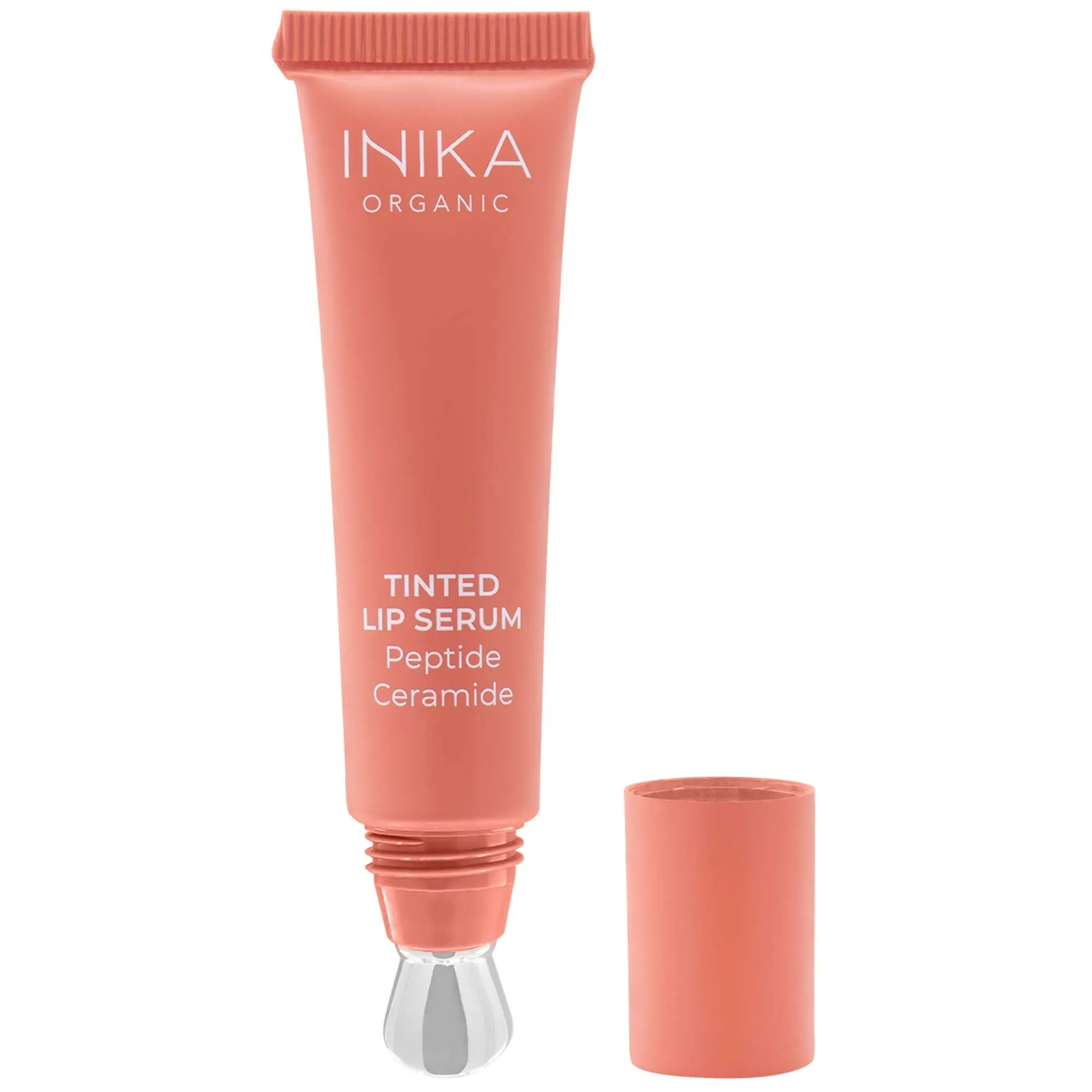 INIKA Organic Tinted Lip Serum Peptide + Ceramide tonisierendes Serum für Lippen Farbton Blush 10 ml