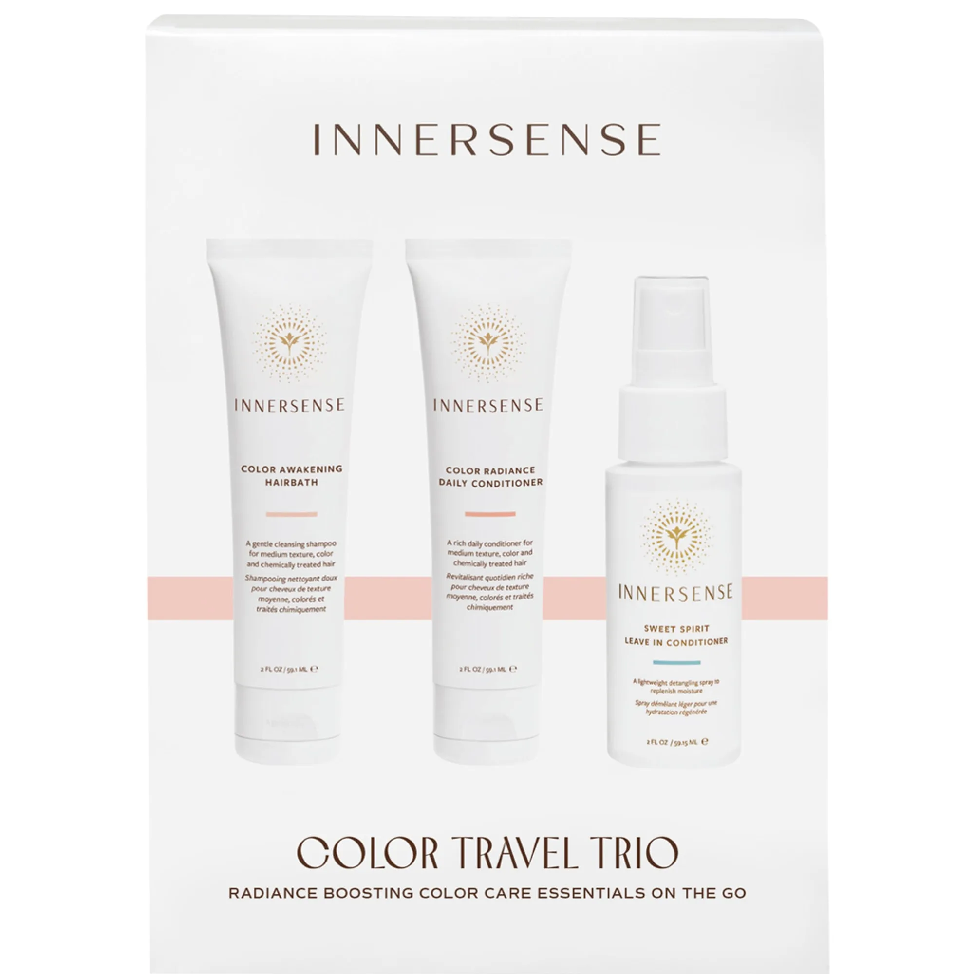 Innersense Organic Beauty Color Travel Trio Hårvårdsset