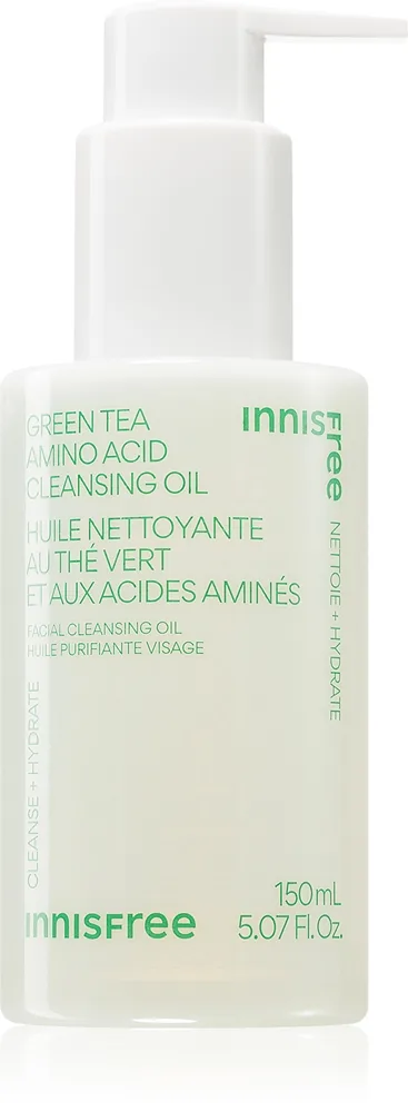 innisfree Green Tea Amino Acid Cleansing Oil Mild renseolie med fugtgivende virkning 150 ml