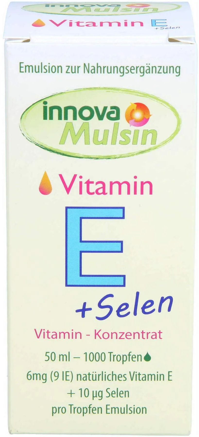 Innova Mulsin Vitamin E+selen Emulsion 50ml - Zur Hautpflege