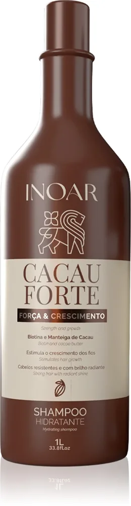 INOAR Cacau Forte Shampoo Shampoo Til forstærkning af hår 1000 ml