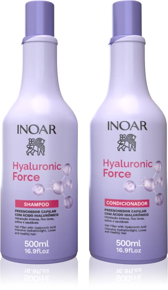 INOAR Hyaluronic Force Duo Set För torrt hår 2 st.