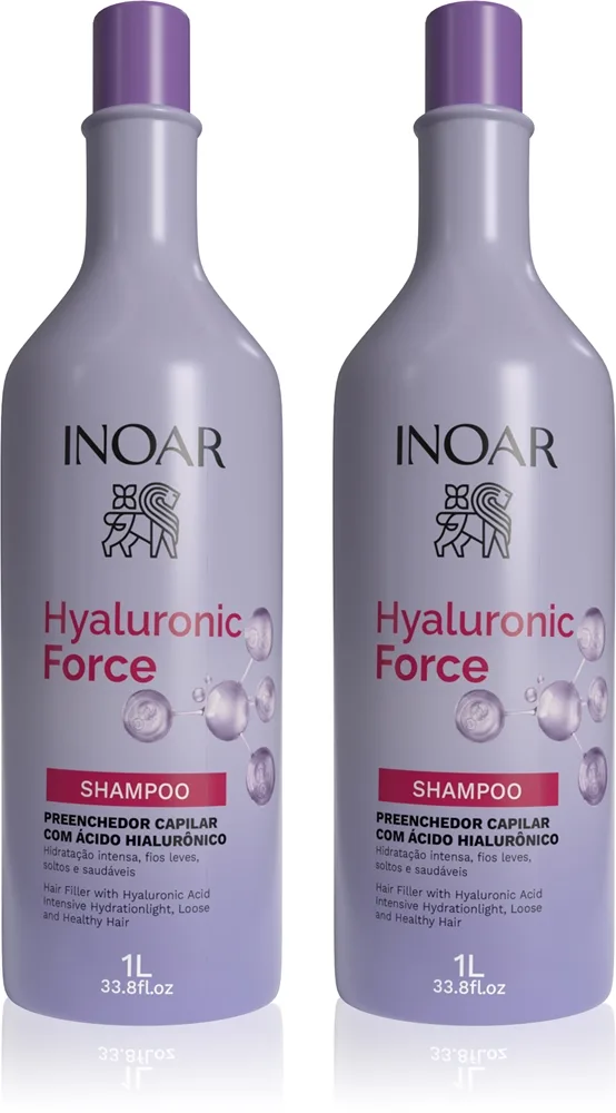INOAR Hyaluronic Force Duo Set För torrt hår 2 st.