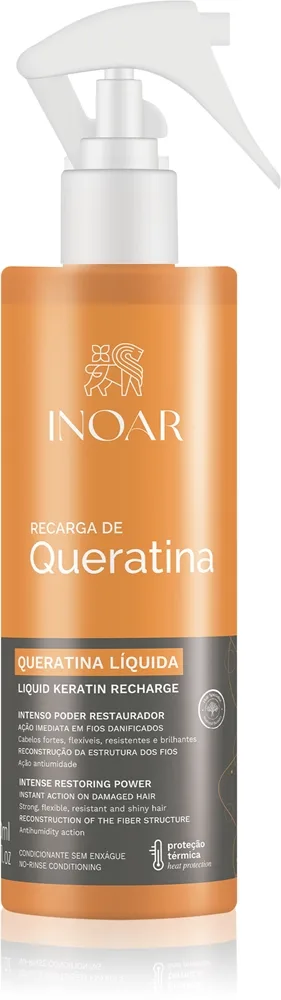 INOAR Queratina Liquida Leave-in balsam Med keratin 200 ml