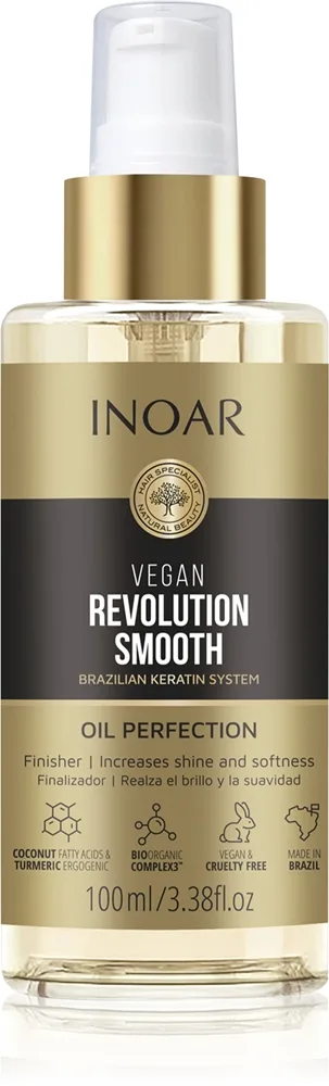 INOAR Vegan Revolution Smooth glattende hårolje 100 ml