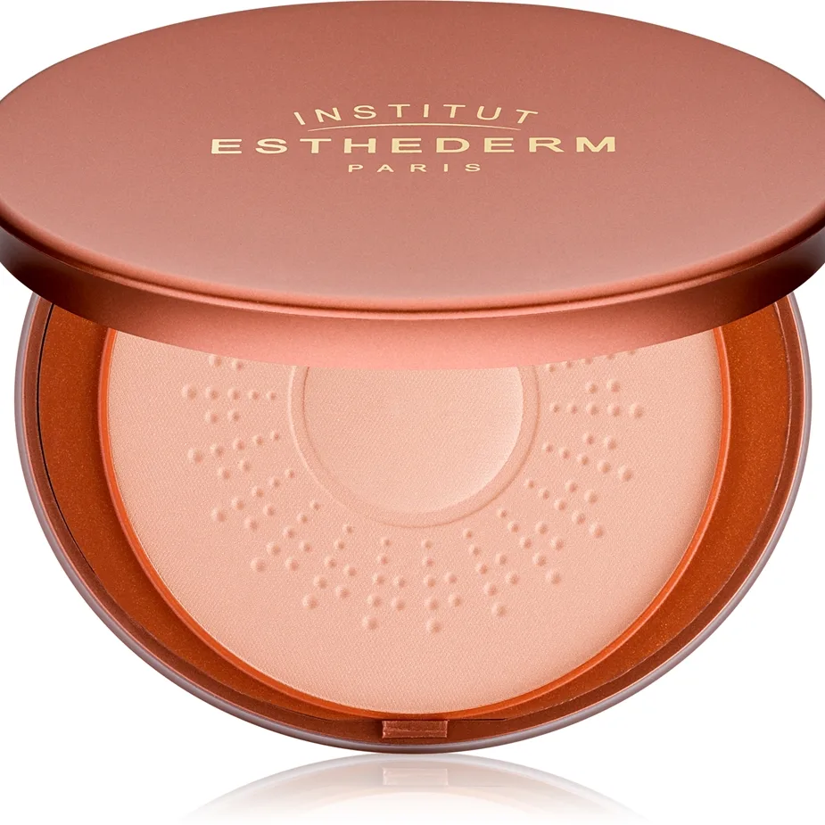 Institut Esthederm Sun Sheen Sunshine Care Powder aurinkopuuteri kasvoille ja dekolteelle 15 g