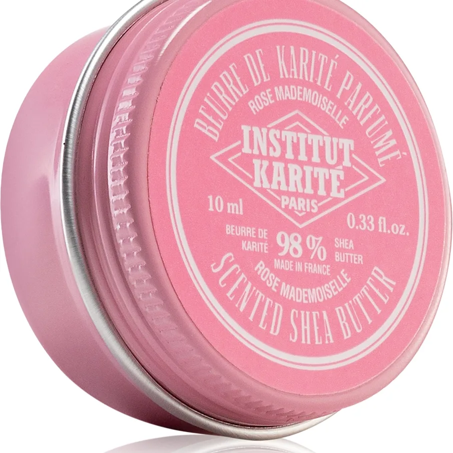 Institut Karité Paris Rose Mademoiselle 98% Scented Shea Butter Sheasmör parfymerat 10 ml