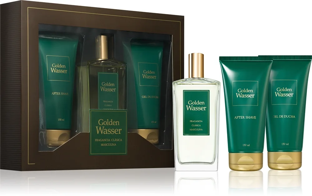 Instituto Español Golden Wasser lahjasetti miehille