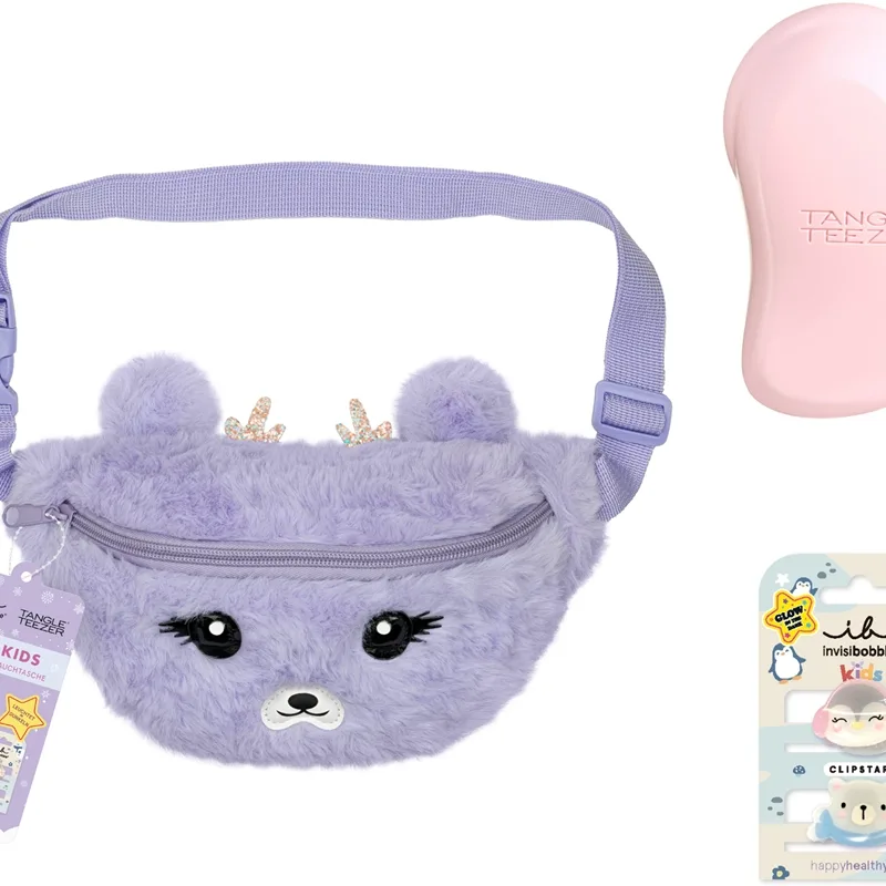 invisibobble Cozy Reindeer Set x Tangle Teezer setti lapsille 3 kpl