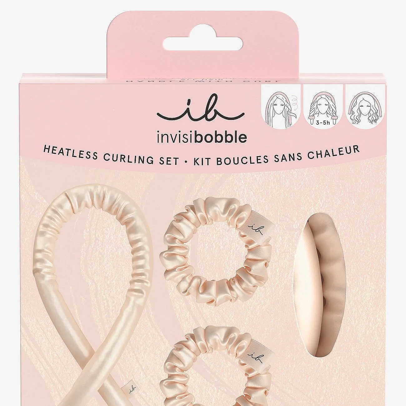 invisibobble Gift Set Handle with Curl uppsättning för hårlockning 3 st.