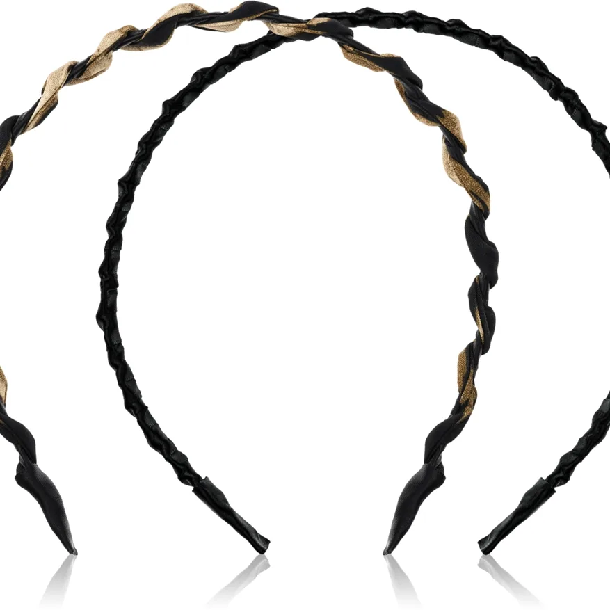 invisibobble Hairhalo True Dark Sparkle hovedbånd 2x1 stk.