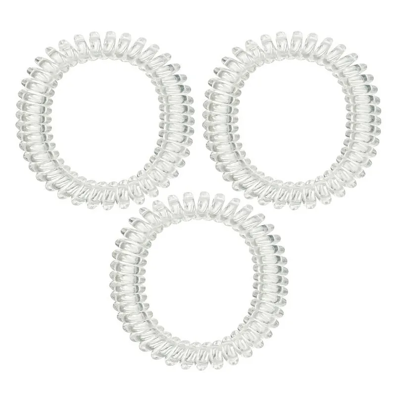Invisibobble Ib Slim Crystal Clear 3 stk.