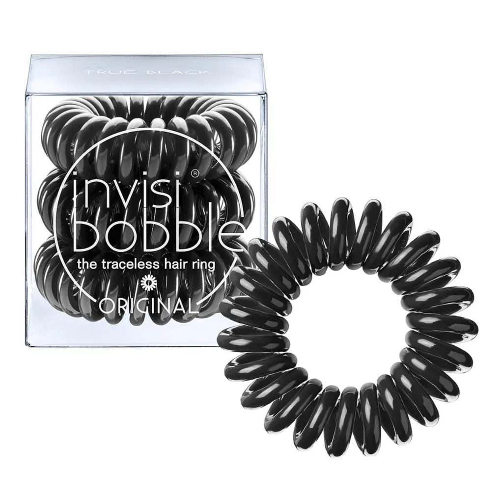 Invisibobble True Black 3-pack