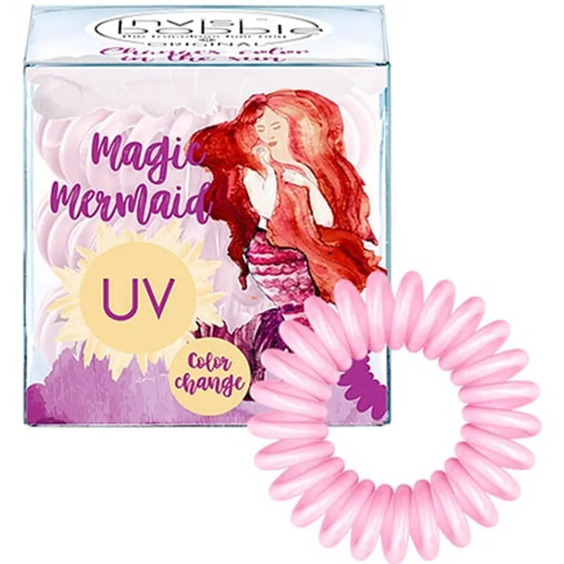 Invisibobble Original Magic Mermaid UV-Color Coral Cha Cha   3 stk.