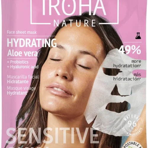 IROHA NATURE Hydrating Aloe Vera Face Sheet Mask