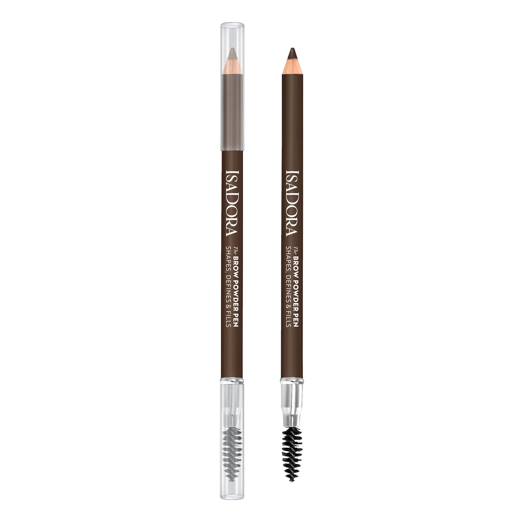 The Brow Powder Pen, Shapes Defines & Fills, 02 Dark Brown