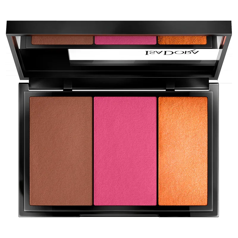 IsaDora Face Sculptor 3-in-1 Palette Bronze Plum (12 g)