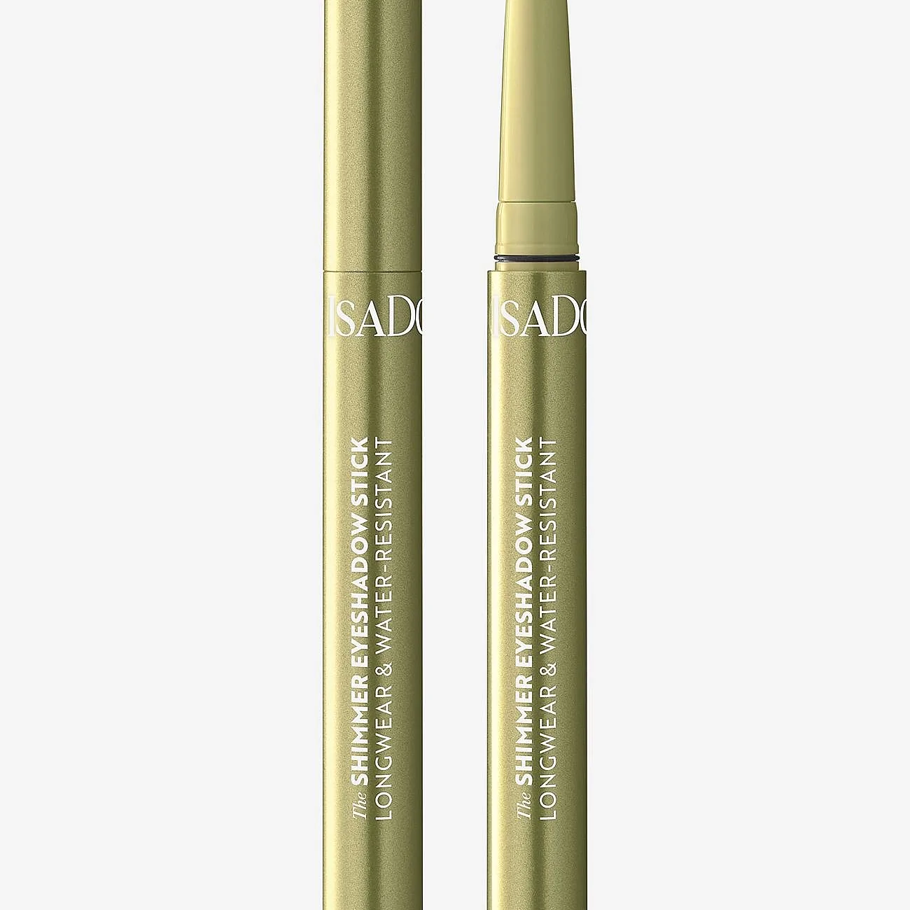 IsaDora The Shimmer Eyeshadow Stick Longwear And Water-Resistant 45 Green Shimmer