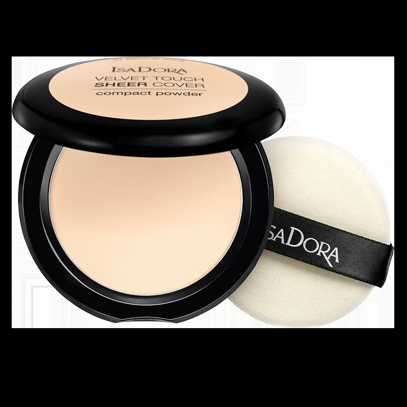 IsaDora Velvet Touch Sheer Cover Compact Powder 40 Fair Porcelain (10 g)