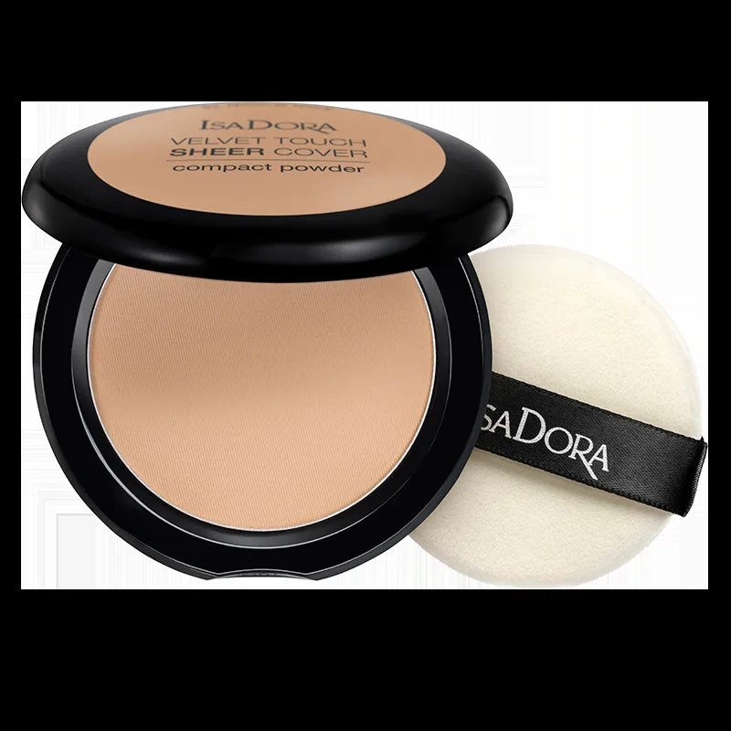 IsaDora Velvet Touch Sheer Cover Compact Powder 45 Neutral Beige (10 g)