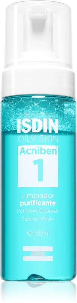 ISDIN Acniben Purifying Cleanser Rengöringsskum för fet hud 150 ml