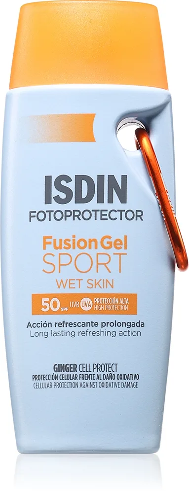 ISDIN Fotoprotector Fusion Gel Sport Ultra Thin Protective Fluid För idrottsmän SPF 50 100 ml